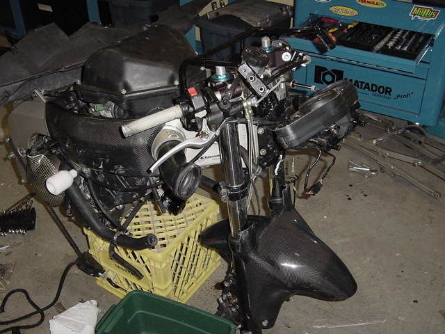 Green Frog - 1998 - ZX6R - OPP Staff