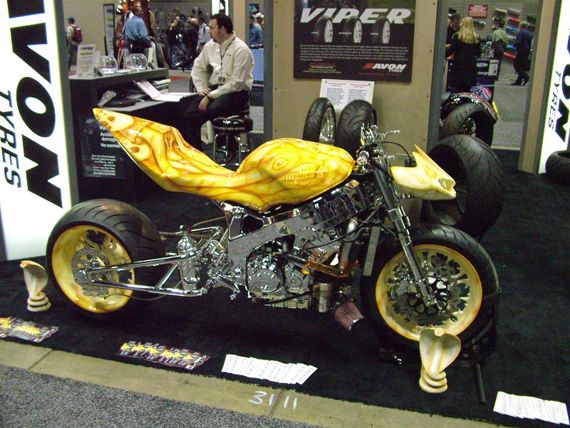 Altered Crome Snake Skin - 2000 - CBR9000RR - OPP Staff